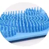 Toalla de baño de silicona al por mayor del fabricante, tira larga, potente exfoliante de espalda para hombres y mujeres, removedor de piel muerta, toalla de baño de doble cara, cepillo para la ducha