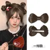 Ventas Directas de Fábrica Peluca Infantil Niña Lazo Trenza Moño de Cabello Artificial Cabeza Redonda Trenza Espina de Pescado Peluca para Bebé Escribiendo