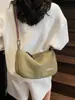 Nova Bolsa Feminina de Verão 2025 Moda Bolsa Bolinho Casual Esportes Alça Larga Bolsa Transversal Leve Simples Bolsa de Ombro