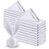 Guardanapos de Cetim Personalizados, Decoração de Banquete de Casamento de Hotel de Luxo, Guardanapos de Tecido de Poliéster, Jogos Americanos, Toalhas de Mesa de Cetim
