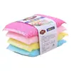 Esponja de Limpeza Listrada, Utensílios Domésticos de Limpeza para Cozinha, Esponja de Lavar Louça Dupla Face, Pano de Prato para Remover Gordura e Manchas