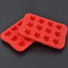 Fábrica al por mayor de herramientas de cocina para hornear molde de silicona para pasteles, molde para pudín de gelatina de 12 rejillas, molde para jabón