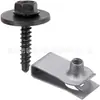 Adecuado para Chevrolet, Buick, Cadillac Guardabarros Salpicadero Guardabarros Revestimiento Tornillo Tuerca en U Tornillo