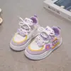 Zapatos Casuales para Niños Niñas Deportivos de Algodón de Dos Capas Con Terciopelo Adicional Nuevo Estilo Otoño 2025 Zapatos de Plataforma Blancos de Princesa para Niñas
