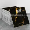 Papel de Parede Mármore Dourado Autoadesivo Rosa Impermeável Resistente ao Calor Azulejo de Imitação Adesivo de Parede Painel de Plástico Alumínio Frete Transfronteiriço Temu