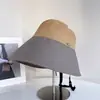 Chapéu de Balde Patchwork de Tecido Estilo Coreano para Mulheres, Chapéu de Palha com Proteção Solar para Exterior, Chapéu de Sol Moderno para Atividades ao Ar Livre