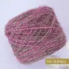 Hilo de Pelo de Ardilla Multicolor 0.15 kg Bola Grande de Hilo con Purpurina para Tejer Crochet Manualidades DIY Sombreros Ropa Abrigos Hilo al por Mayor