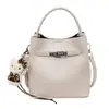 Bolso Pequeño Retro Estilo Coreano para Mujer 2026 Primavera Nueva Moda Tendencia Alto Valor Simple Casual Bolso Cubo para Mujer