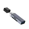 Base de Expansión Lateral USB Extensor Cuatro en Uno Multifunción Hub Otg Adecuada para Portátil Apple Tipo C