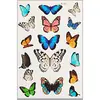 Adesivos de Tatuagem de Borboleta Estilo Celebridade da Internet, Adesivos de Borboleta Coloridos à Prova d'Água e Duradouros, Adesivos de Tatuagem para Decoração de Maquiagem Facial de Festa