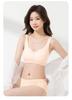 Roupa Íntima Descartável de Seda Gelo Feminina Verão Viagem Sem Costura Nude Respirável Viagem Sutiã Push-Up Sutiã Feminino