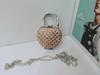 Mini Bolsa Bolsa Vermelha Feminina 2025 Nova Transfronteiriça Comércio Exterior Diamante Transversal Pequena Bolsa Bolsa Decorativa Bolsa Infantil Bolsa Feminina