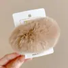 Pasador del Mismo Estilo de Zhao Lusi con Lindo Accesorio para el Cabello de Lazo Lateral, Flequillo y Pinza Lateral Pasador de Peluche Accesorio para el Cabello