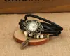 Popular Pulsera Reloj de Moda Coreana Hecha a Mano, Reloj Vintage para Mujer al por Mayor, Venta Directa de Fábrica de Relojes de Cuero
