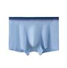 [Personalizado] 95 Algodão Cueca Masculina 10A Entrecroque Antibacteriano Cintura Média Malha Respirável Cós Contrastante Cueca Boxer Masculina