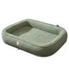 Cama para Perros para Todas las Estaciones, Engrosada y No Colapsable, Alfombrilla de Terciopelo Nube Amigable con la Piel para Perros Pequeños y Medianos, Venta al por Mayor