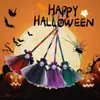 Fabricante Atacadista de Decoração de Chapéu de Vassoura de Bruxa Fantasia de Vassoura Voadora para Festa de Halloween Cosplay