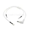 Cable de Placa Base de Computadora de DC5525 a Terminal de 2 Pines*2 Cable de Placa PCB Cable de Transmisión de Datos para Portátil