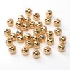 Paquete de cuentas de oro de 14k/18k, cuentas sueltas, cuentas de platino, cuentas de plata, accesorios de joyería para pulsera y collar con cuentas hechas a mano DIY
