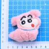 Bonita muñeca de algodón de dibujos animados, pequeña, blanca, con colgante, para hacer tú mismo, bolso de muñeca de peluche, llavero, broche, accesorio para el cabello