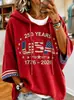 Sudadera con Estampado de Letras Transfronteriza 2026 para Mujer, Estilo Pulóver, con Capucha, Tejido de Bucle Pequeño, Estampado 3D
