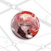 Insignia Láser Fantasma Miez Hoja 58-75mm Insignia Anime Broche Dibujos Animados Insignia de Barra Fantasma