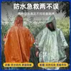 Manta de Aislamiento de Emergencia para Exteriores, Impermeable de Rescate de Emergencia, Manta de Película de Poliéster, Protección contra la Radiación, Portátil