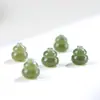 Jiu Ya Cristal Jade Hetian Natural Acessórios de Cabacinha Pingente de Cabacinha de Jade Hetian Água Clara Venda Direta da Fábrica