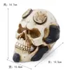 Cráneo de Resina Cráneo Humano Japonés Modelo Médico Decoración Halloween Mo Personalidad Cráneo Cráneo Cráneo Animal