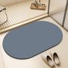 Alfombrilla de Piso Simple de Barro Diatomeas para el Hogar, Alfombrilla de Piso Antideslizante Absorbente de Agua para Baño, Alfombrilla de Piso de Baño de Secado Rápido y Fácil de Limpiar Se Puede Enviar por Cuenta de Otros