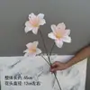 Flores Artificiais para Casamento, Lírios de 3 Cabeças com Impressão em Seda, Decoração Floral para Casamento e Hotel, Fabricantes Atacadistas
