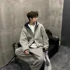 2026 Nuevo Otoño Estampado de Camuflaje Holgado Casual Deportivo Manga Larga Sudadera con Capucha Cuello Redondo para Hombre Unisex