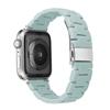 Adequado para Apple Resina Três Pulseiras Apple Watch9/8/7/Se/6/5/43 Pulseiras de Plástico Cor Doce