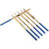 Juego de limas variadas diamantadas chapadas en titanio cuchillo plástico pequeño para contusiones lima redonda triangular de arena diamantada molde jade pulido