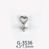 Nueva Manicura de Celebridad de Internet Joyería de Zirconia de Oro Real Colgante Ruyi Ábaco Amor Gema Joyería de Moño G3531