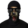 Bandera Americana Animal Protector Solar Cubrecabezas Exterior Máscara para Montar en Motocicleta Bufanda para el Cuello de Hombre Mascarilla Facial Protección UV para Mujer