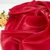 Brillante Luz de Estrellas Satén Suave Tela de Satén Líquido Acuoso Vestido de Novia Vestido Hanfu Tela de Diseñador de Moda