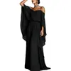 Moda Femenina Nueva Otoño 2026 Estilo Socialité de Lujo Ligero Transfronterizo Vestido Largo de Tirantes Color Sólido Vestido Elegante Plisado