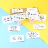 Decoração de Bolo para Assar Tanabata Dia dos Namorados Pingente de Leitão Decoração Pingente Escrito à Mão Decoração de Bolo Decoração de Sobremesa