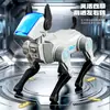 Perro Robot Inteligente Transfronterizo Juguete de Control Remoto para Niños Control por Diálogo de Voz Programación Perro Mecánico Eléctrico Juguete para Niños