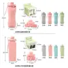 Garrafa de Água Dobrável de Silicone Estilo Viagem, Copo de Água Dobrável de Silicone Portátil Retrátil de Grande Capacidade para Viagens ao Ar Livre e Ciclismo