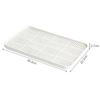Bandeja para Tazas de Sala de Estar Taza de Té Doméstica Taza de Agua Plástico de Doble Capa Rectangular Plato Escurridor para Tazas de Té Plato de Té Nórdico