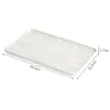 Bandeja de Secado Portavasos Hogareño Sala de Estar Creativo Rectangular Taza de Agua Bandeja de Té Fregadero de Cocina Bandeja de Secado de Doble Capa
