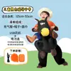 Disfraz Divertido de Vaquero Occidental para Montar Niños Atuendo de Presentación para Adultos Venta al por Mayor Disfraz de Festival para Escenario Disfraz de Caballo Inflable