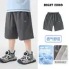Bermuda Masculina Estilosa Repelente de Mosquitos Verão Casual Calça de Cinco Pontos 2026 Nova Roupa Infantil Calça de Meio Comprimento de Verão para Bebês Tendência