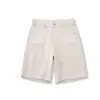 Shorts Jeans Masculino Magic Bear 2026 Verão Retrô Americano Lavado Desgastado Rebite Lenhador Roupa de Trabalho