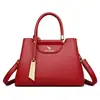 Bolsa Feminina de Luxo, Bolsa de Mão de Grande Capacidade, Nova Moda 2026 Versátil Multicamadas Bolsa de Ombro Transversal para Mãe