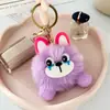 Llavero de Peluche Celebridad de Internet Nuevo Muñeco de Dibujos Animados Llavero Lindo Colgante para Mochila Escolar de Estudiante Llavero de Coche