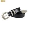 Cinturón para mujer de Amazon Alto Textil Nuevo Cinturón Arco del Triunfo Hebilla de Pin Vaquero Cuero de Vaca Combinable Cinturón de Cuero