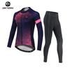 XINTOWN Roupa Simples de Bicicleta para Outono Novas Roupas de Ciclismo Roupas de Ciclismo Femininas de Outono Roupa Longa